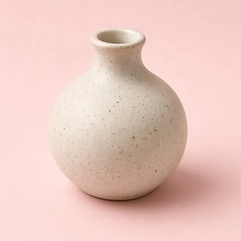 Speckled Ceramic Bud Vase